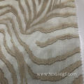 White And Golden Pattern Tc Woven Fabric